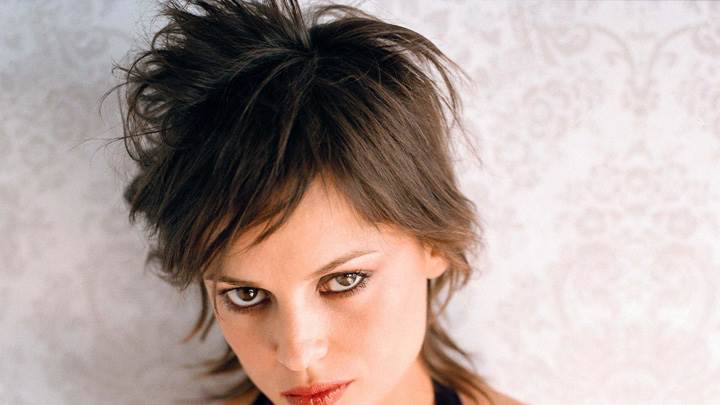 Elena Anaya Face Closeup And Red Lips